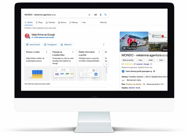 Google moja firma Google moja firma