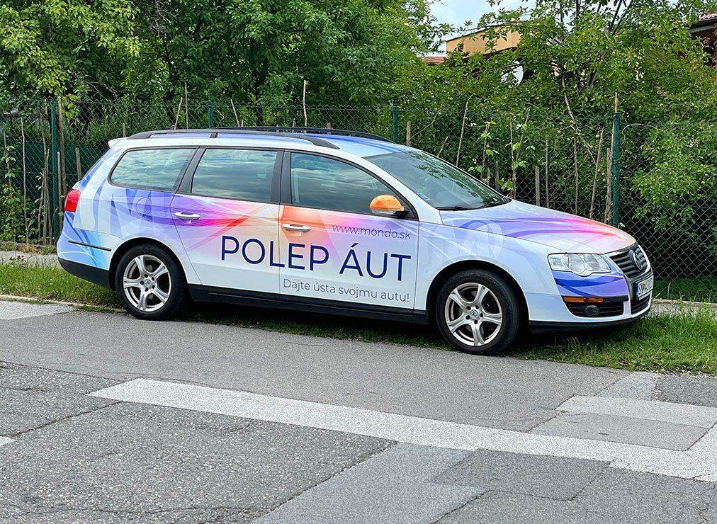 Ukážka polepu vozidla 9