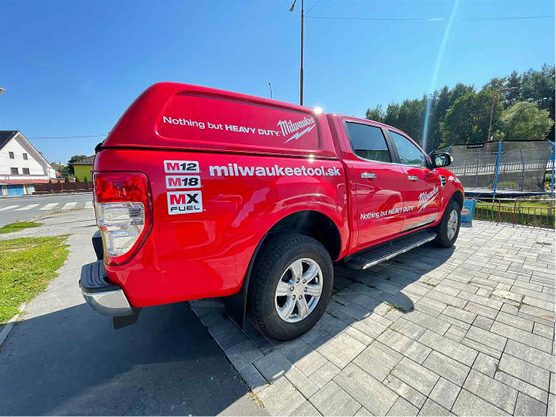 Polep auta Milwaukee