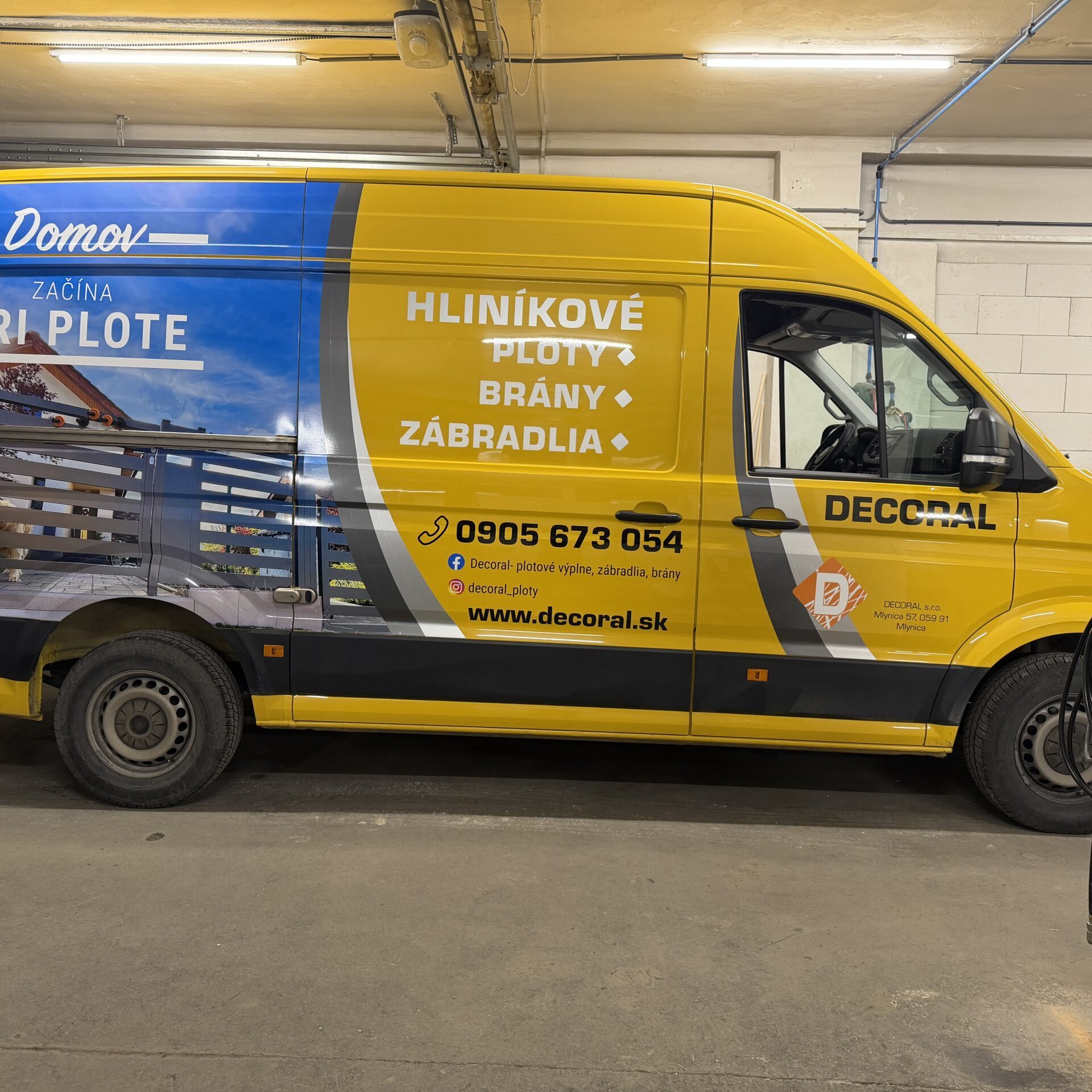 Polep VW Crafter