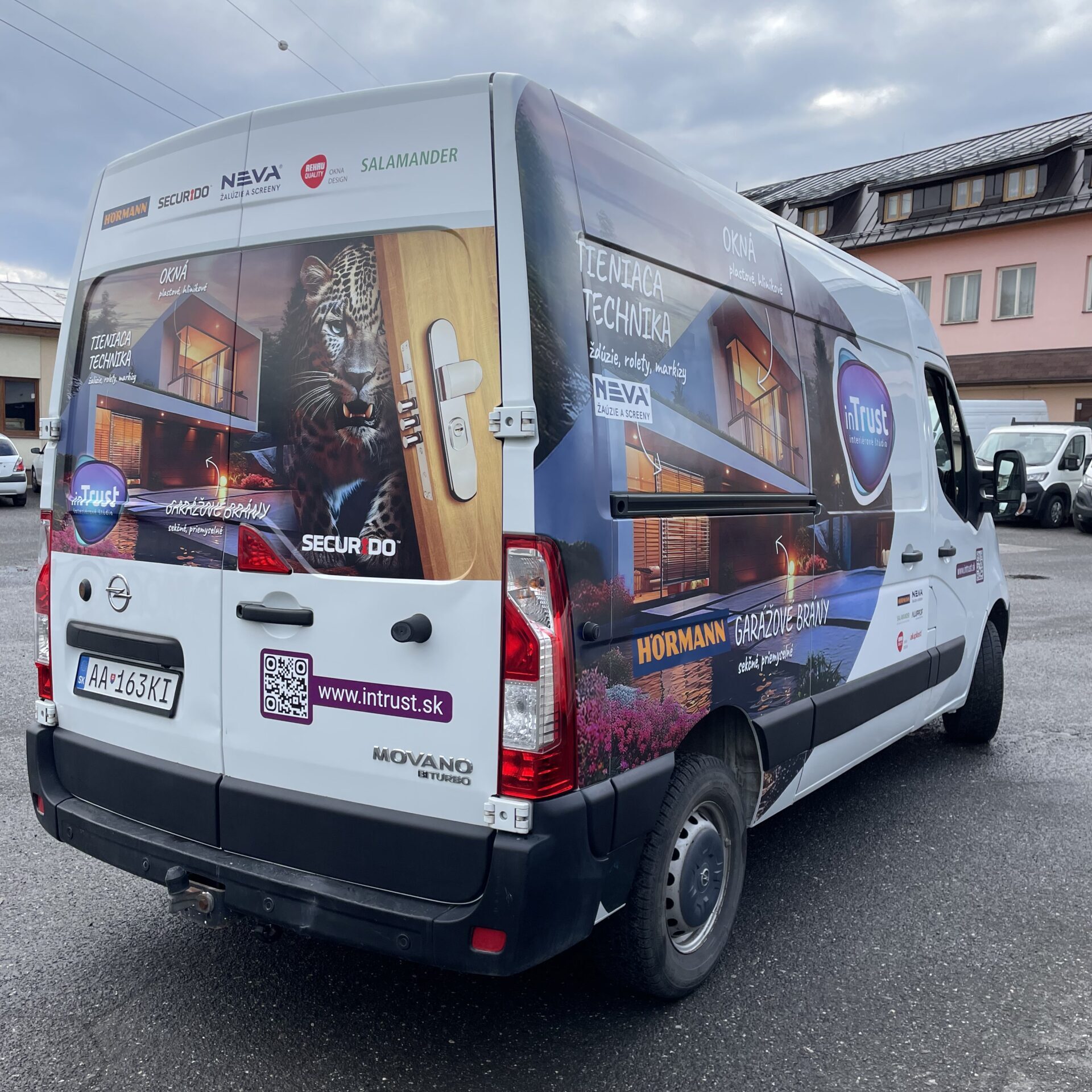 Polep Opel Movano
